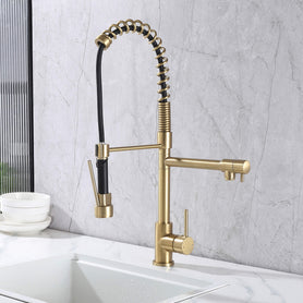 Luxury 3-Functions Pull-Down Kitchen Faucet with Magnetic Docking Spray Head
