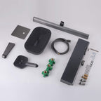3-Function Thermostatic Shower System with Simultaneous Flow Valve