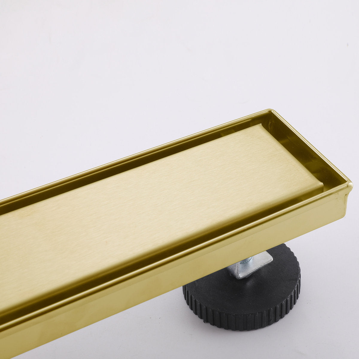 2-in-1 Dual-Cover Linear Drain with Removable Hair Strainer