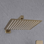 Concealed Tub Shower System with Fold-Away Tub Spout & 3-Function Hand Shower
