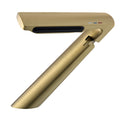 6.2" H Brass Single Hole Waterfall Bathroom Sink Faucet