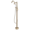 Classic Freestanding Tub Faucet with Hand Shower | 360° Swivel High-Flow Spout