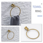 4-Piece Bathroom Hardware Set | 304 Stainless Steel Wall Mounted