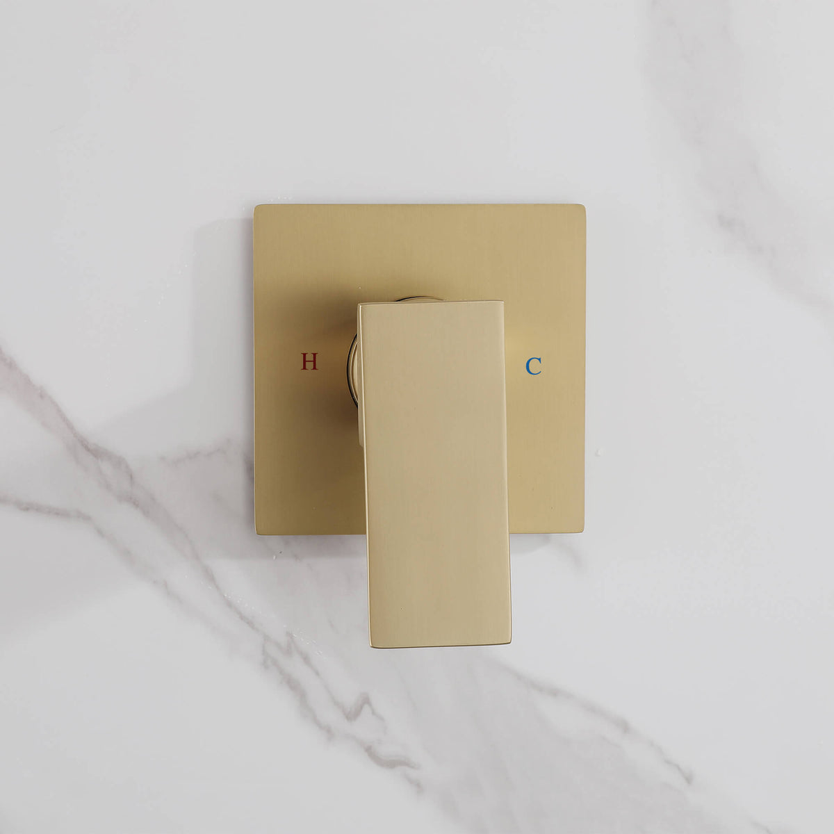 Minimalist 2-Function Shower System with High-Flow Tub Spout