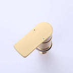 Modern Deck Mount Roman Tub Faucet with 360° Swivel Waterfall Spout & Hand Shower