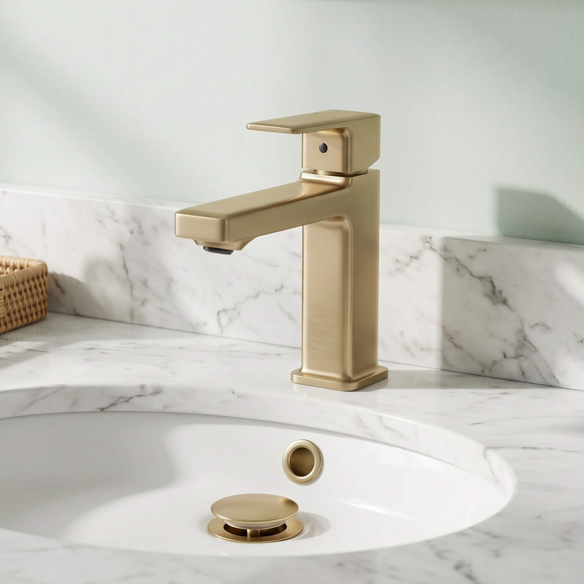 Modern Dual-Way Single Handle Basin Faucet with Detachable Splash-Free Aerator