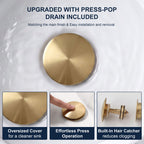 7.68" Brass Single Hole Single Lever Handle Bathroom Sink Faucet with Curved Spout