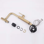 Smart Kitchen Faucet with Temperature Display & 3-Function Pull-Out Sprayer