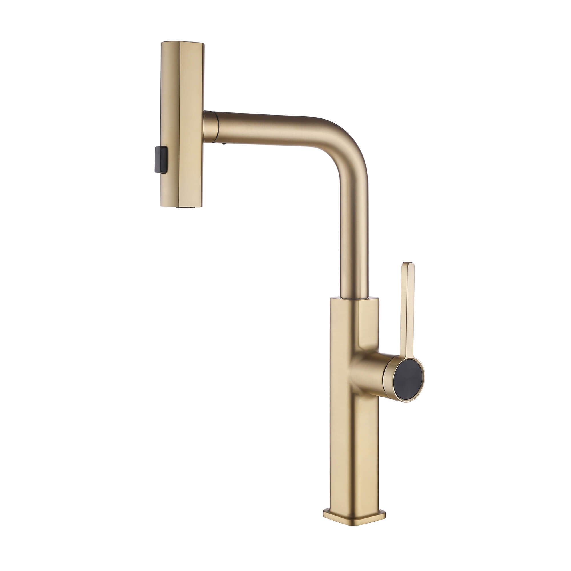 Smart Kitchen Faucet with Temperature Display & 3-Function Pull-Out Sprayer