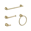 4-Piece Bathroom Hardware Set | 304 Stainless Steel Wall Mounted