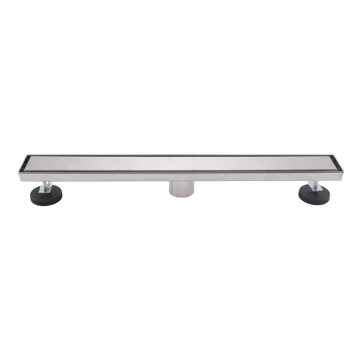 2-in-1 Dual-Cover Linear Drain with Removable Hair Strainer