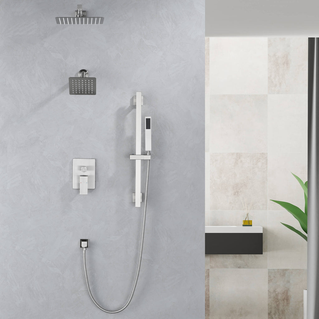 Luxury 3-Head Multi-Function Concealed Spa Shower System