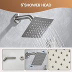Luxury 3-Head Multi-Function Concealed Spa Shower System
