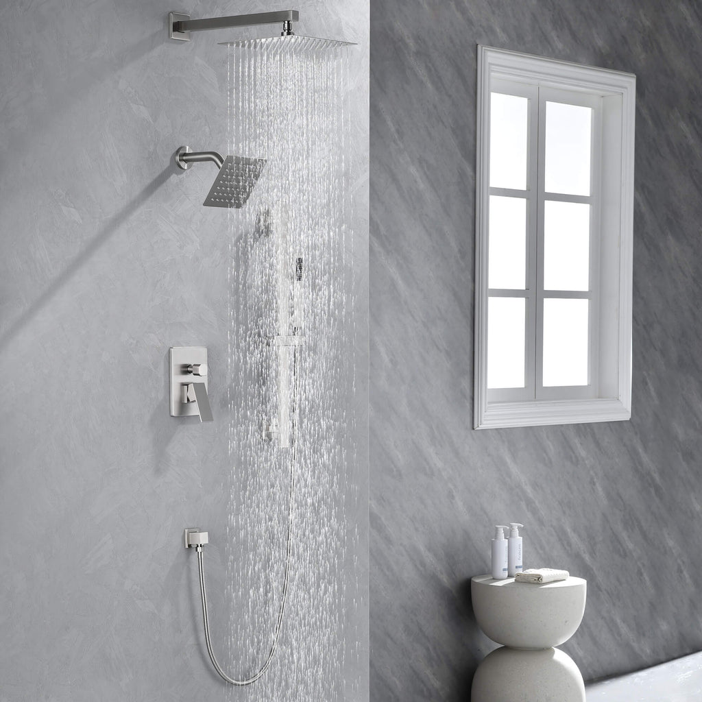 Luxury 3-Head Multi-Function Concealed Spa Shower System