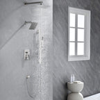 Luxury 3-Head Multi-Function Concealed Spa Shower System