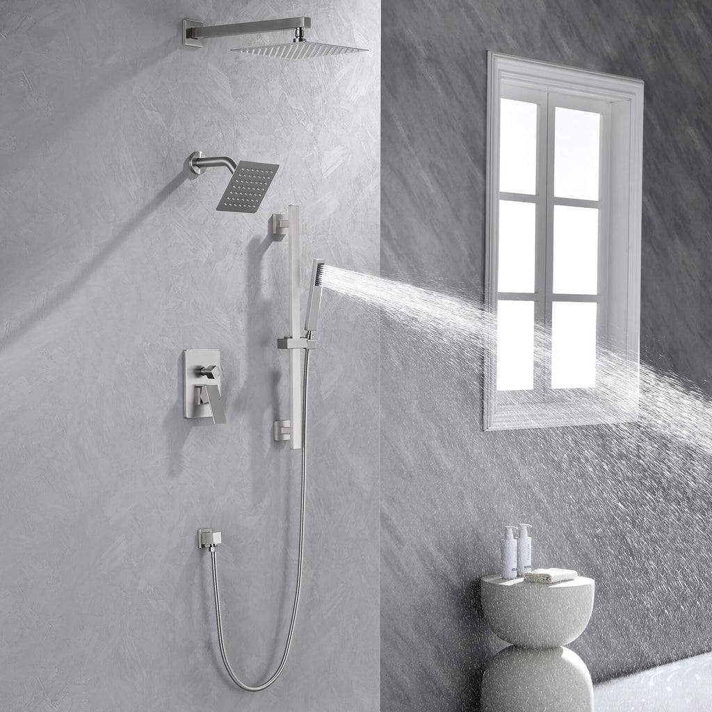 Luxury 3-Head Multi-Function Concealed Spa Shower System