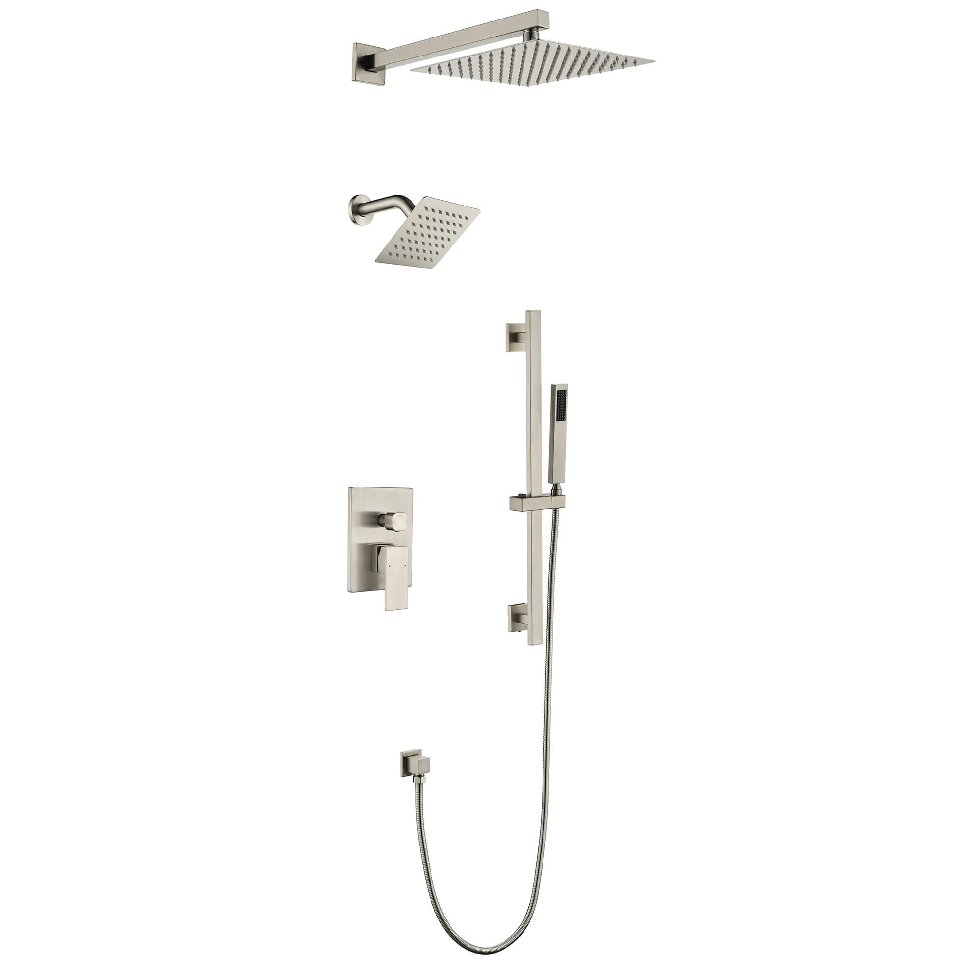 Luxury 3-Head Multi-Function Concealed Spa Shower System