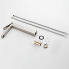 Minimalist Square Monolithic Single-Handle Tall Vessel Faucet