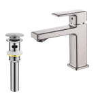 Modern Single-Hole Single-Handle Bathroom Sink Faucet