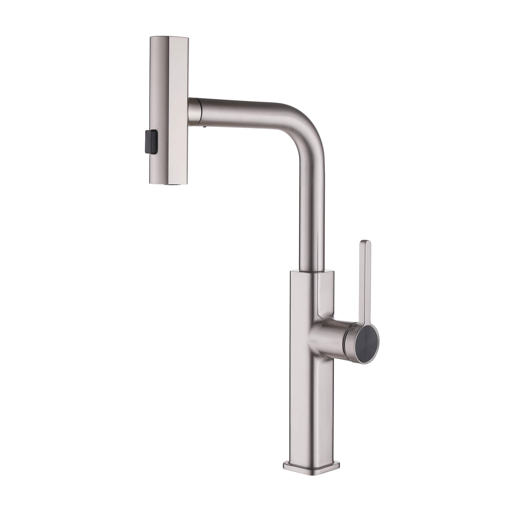 Smart Kitchen Faucet with Temperature Display & 3-Function Pull-Out Sprayer