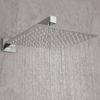 Concealed Tub Shower System with Fold-Away Tub Spout & 3-Function Hand Shower