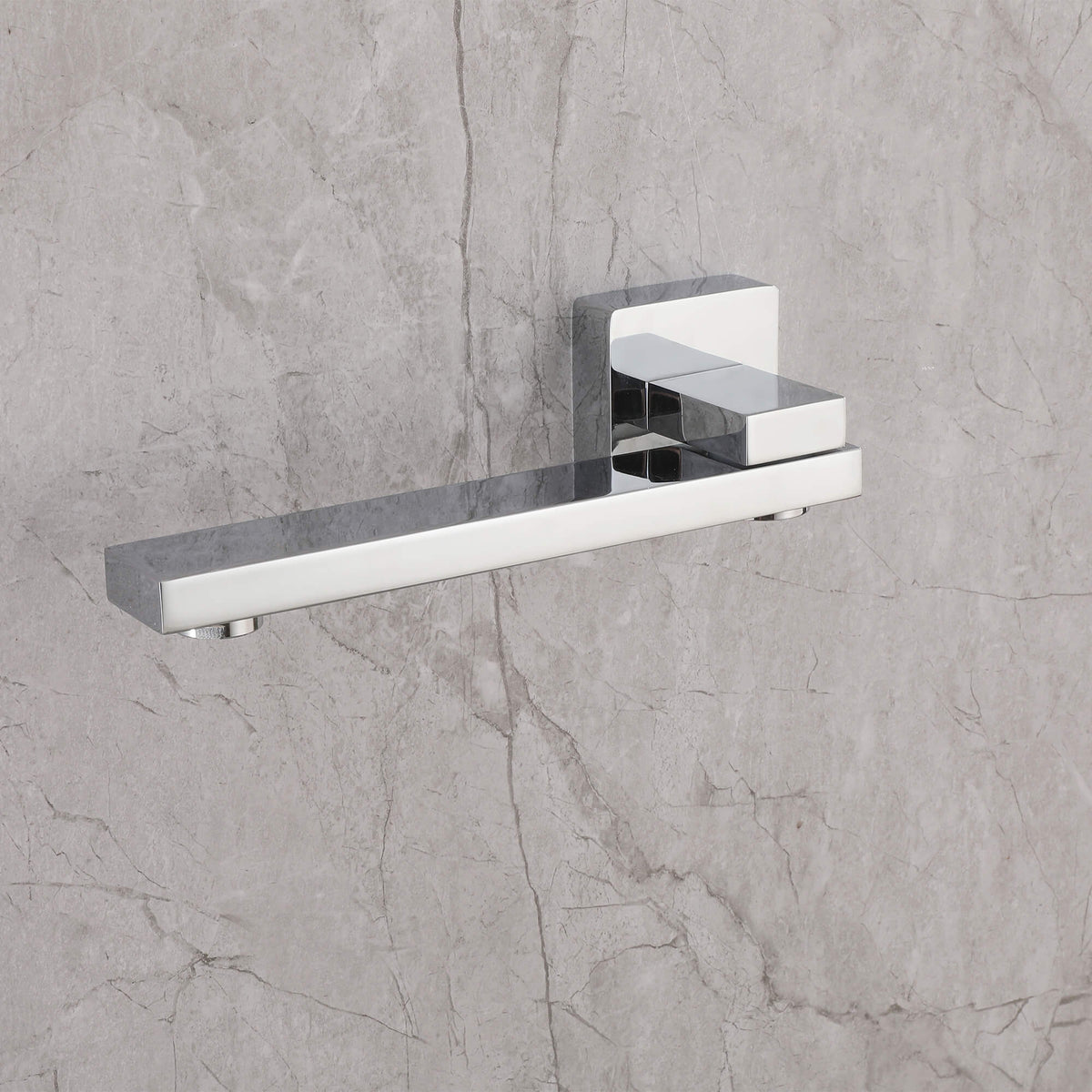 Concealed Tub Shower System with Fold-Away Tub Spout & 3-Function Hand Shower
