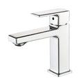 Modern Single Handle 1-Hole Sink Faucet with Graceful Forward Outpour