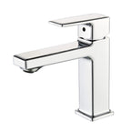 Modern Single Handle 1-Hole Sink Faucet with Graceful Forward Outpour