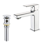 Modern Single-Hole Single-Handle Bathroom Sink Faucet