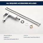 Modern Single-Hole Single-Handle Bathroom Sink Faucet