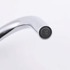 316 Stainless Steel Gooseneck Freestanding Tub Faucet with Thermostatic Control & High-Flow Spout