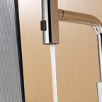 Smart Kitchen Faucet with Temperature Display & 3-Function Pull-Out Sprayer