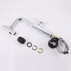 Smart Kitchen Faucet with Temperature Display & 3-Function Pull-Out Sprayer