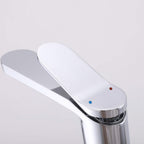 Tall Modern Minimalist Vessel Sink Faucet with Elongated Splash-Free Spout