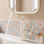 Single-Hole Pull-Out Bathroom Faucet with 360° Bionic Arm and 4 Spray Modes