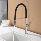 Dual-Mode Pull-Down Kitchen Faucet with Magnetic Spray Head