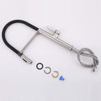 Dual-Mode Pull-Down Kitchen Faucet with Magnetic Spray Head