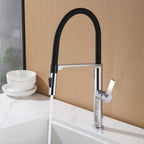 Dual-Mode Pull-Down Kitchen Faucet with Magnetic Spray Head