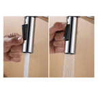 Dual-Mode Pull-Down Kitchen Faucet with Magnetic Spray Head