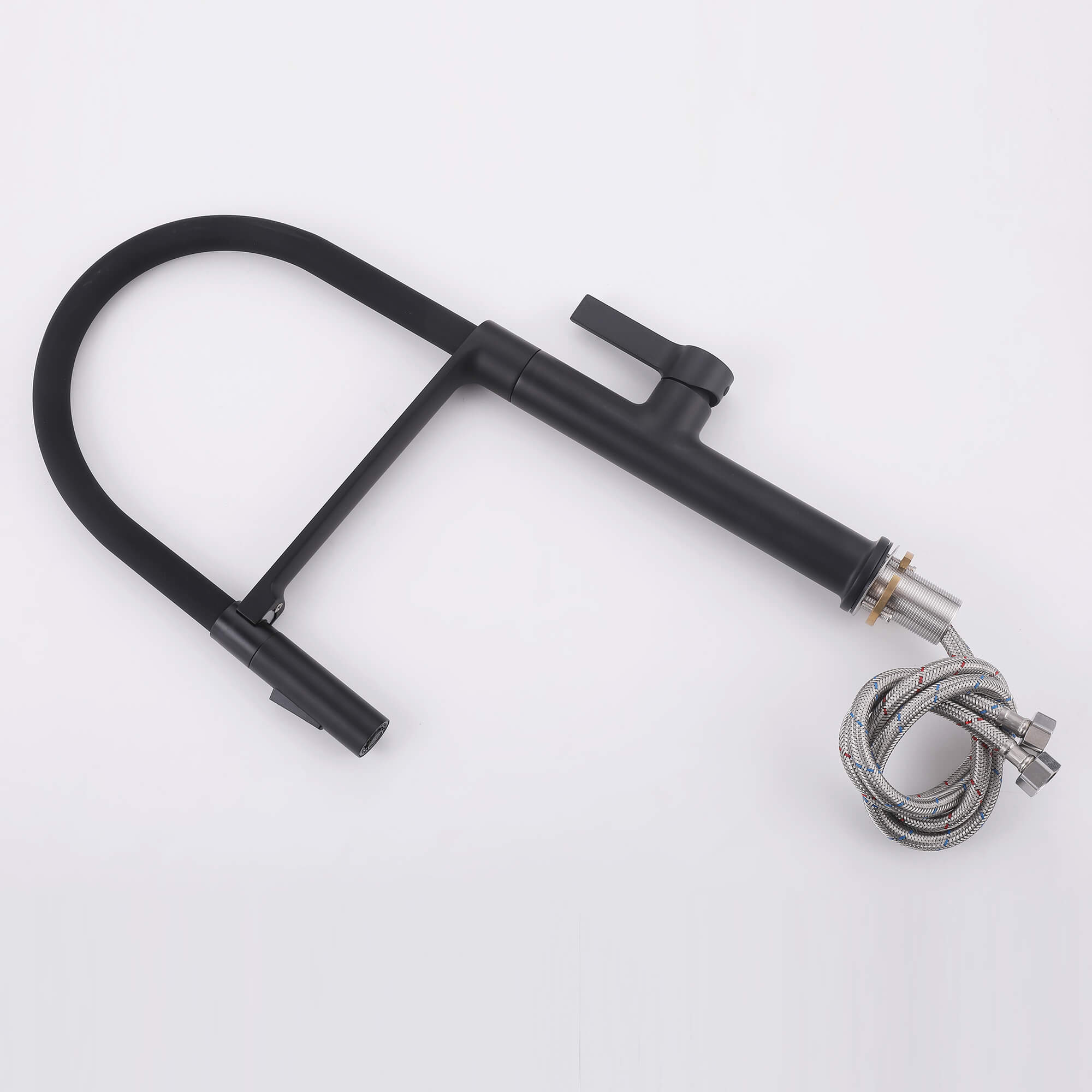 Dual-Mode Pull-Down Kitchen Faucet with Magnetic Spray Head