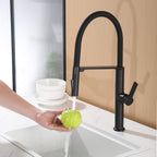 Dual-Mode Pull-Down Kitchen Faucet with Magnetic Spray Head