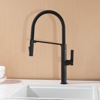 Dual-Mode Pull-Down Kitchen Faucet with Magnetic Spray Head