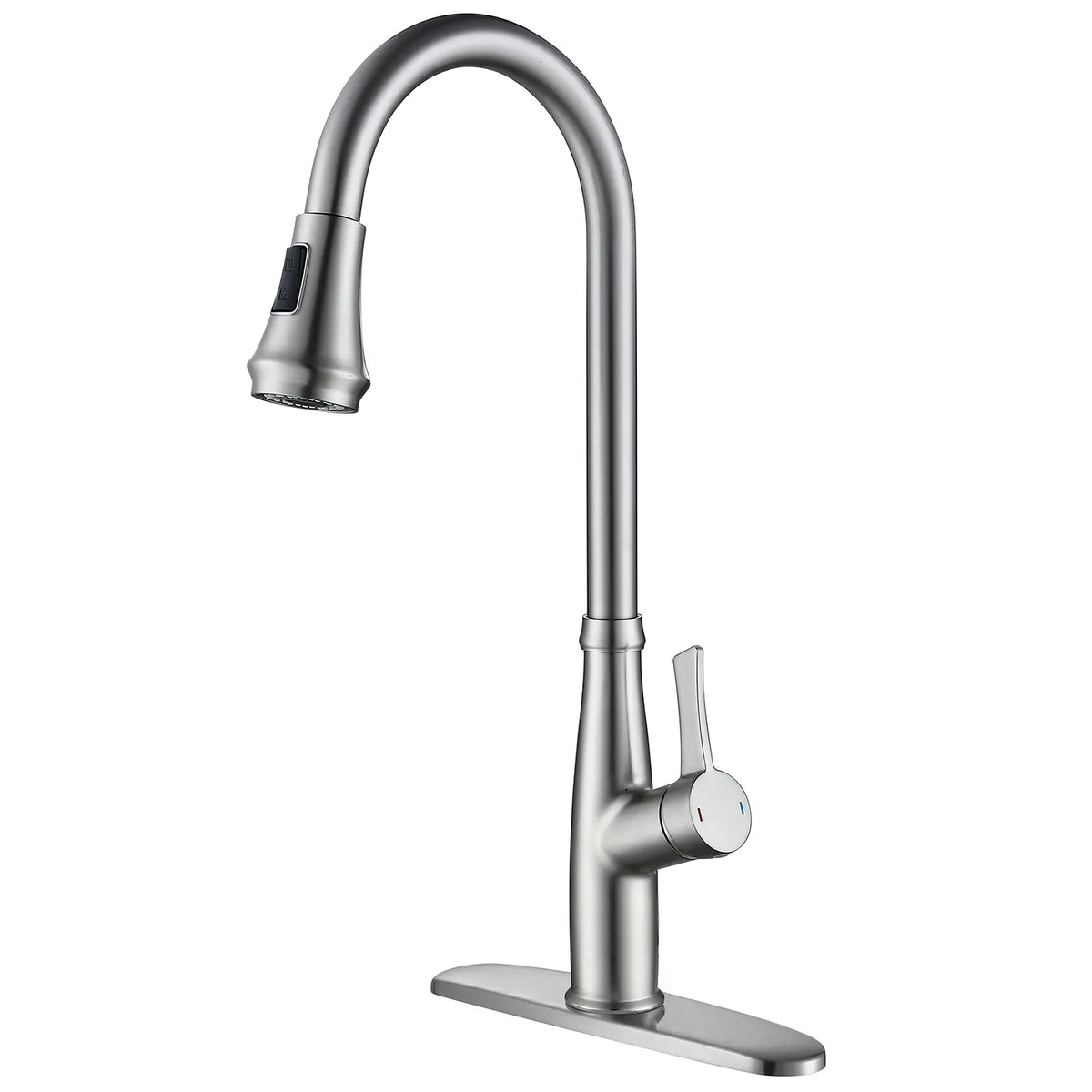 Pull-Down Kitchen Faucet In Brushed Nickel