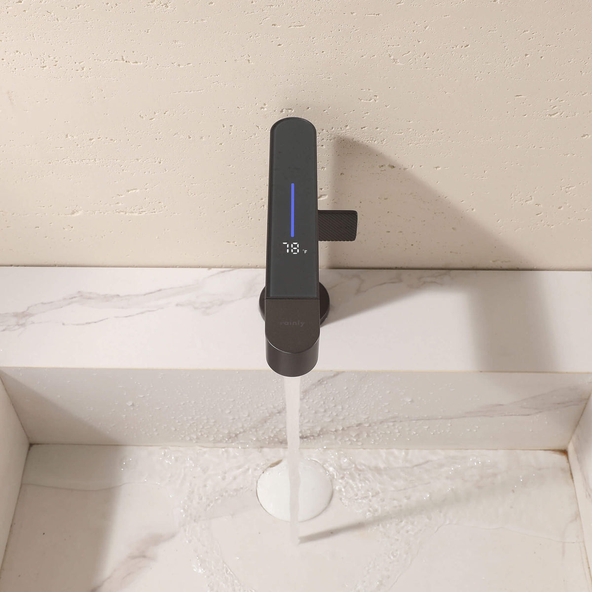 Smart Digital Display Pull-Out Basin Faucet with Dual-Mode Multi-Flow Delivery