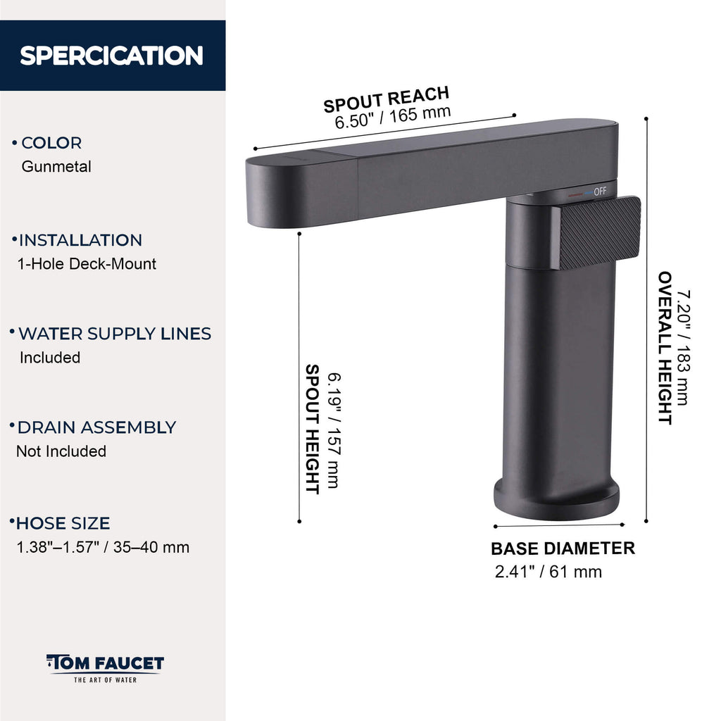 Smart Digital Display Pull-Out Basin Faucet with Dual-Mode Multi-Flow Delivery