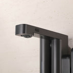 Touchless Smart Soap & Water Sensor Basin Faucet with Integrated Digital Temperature Screen
