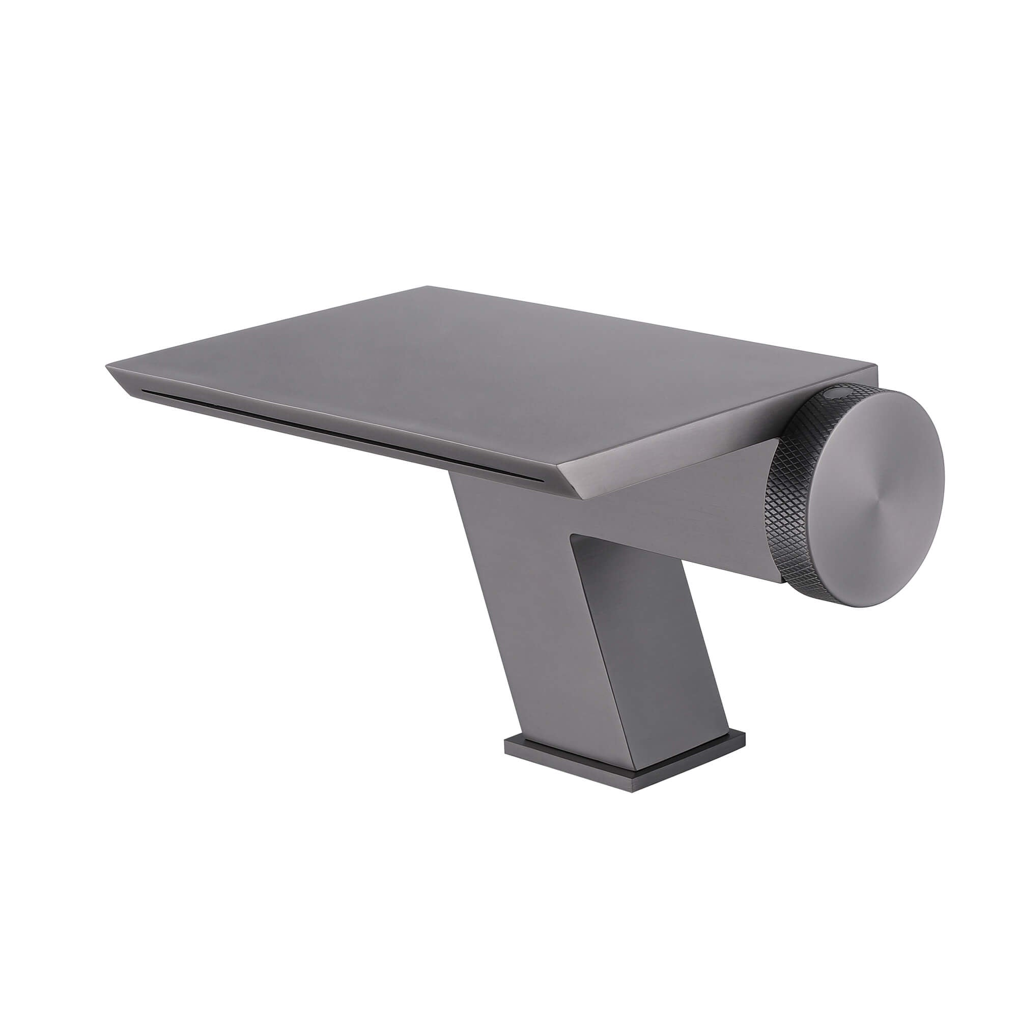 Waterfall Bathroom Sink Faucet with Integrated Storage Top & 304 Stainless Steel