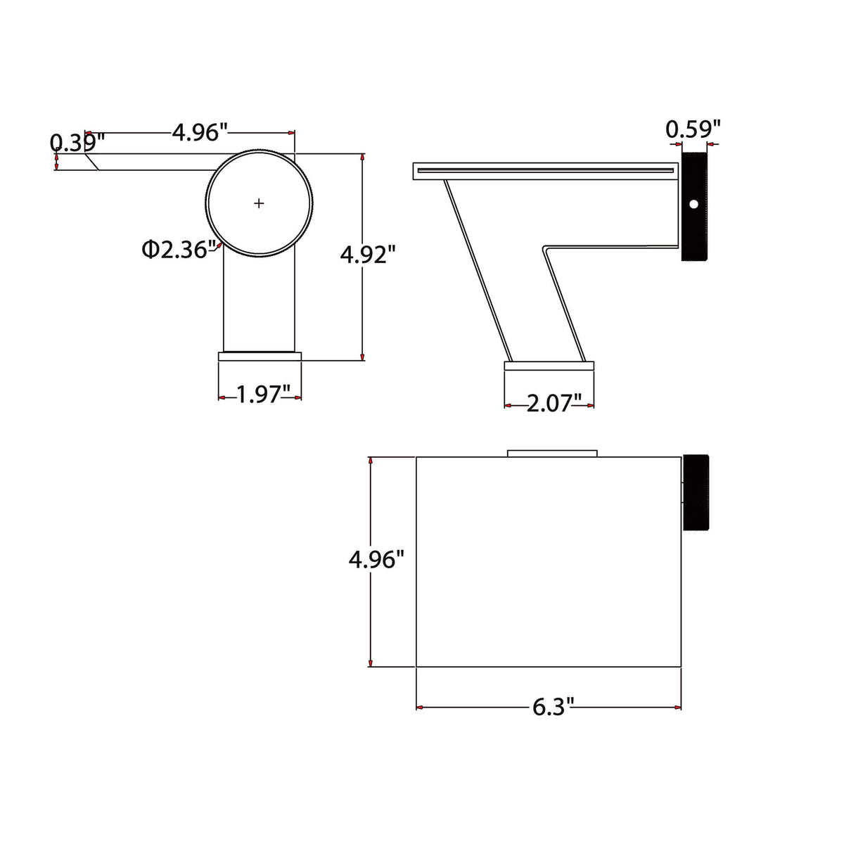 Waterfall Bathroom Sink Faucet with Integrated Storage Top & 304 Stainless Steel