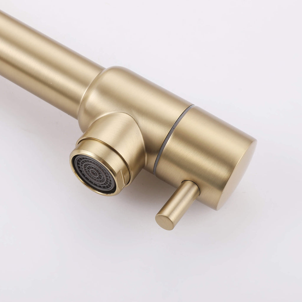Luxury 3-Functions Pull-Down Kitchen Faucet with Magnetic Docking Spray Head