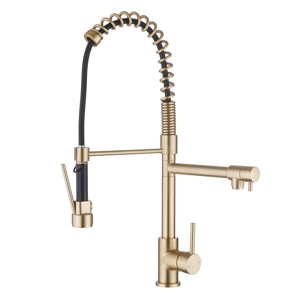 Luxury 3-Functions Pull-Down Kitchen Faucet with Magnetic Docking Spray Head